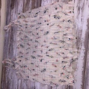 Super cute scrunched tank top!